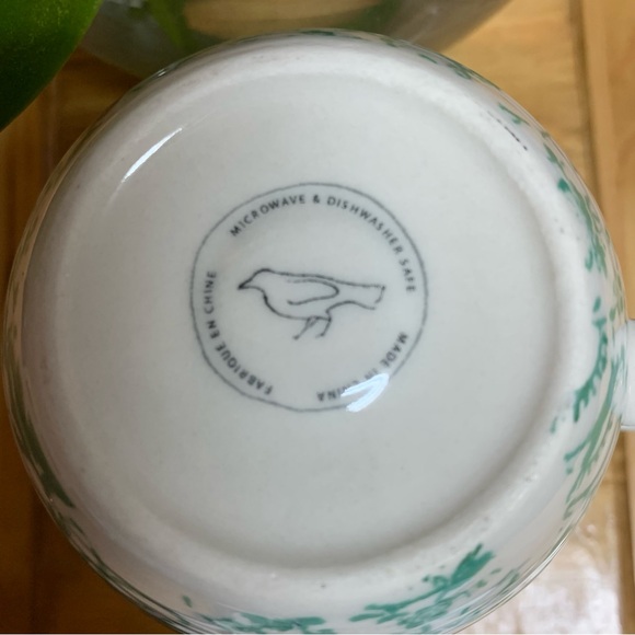 Anthropologie Monogram Initial Coffee Mug - Picture 3 of 4